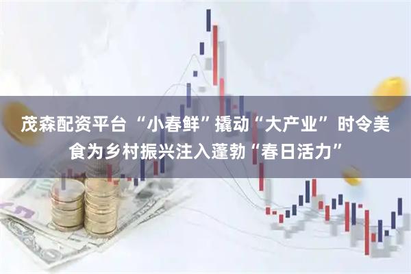 茂森配资平台 “小春鲜”撬动“大产业” 时令美食为乡村振兴注入蓬勃“春日活力”